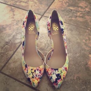 Vince Camilo silk pumps